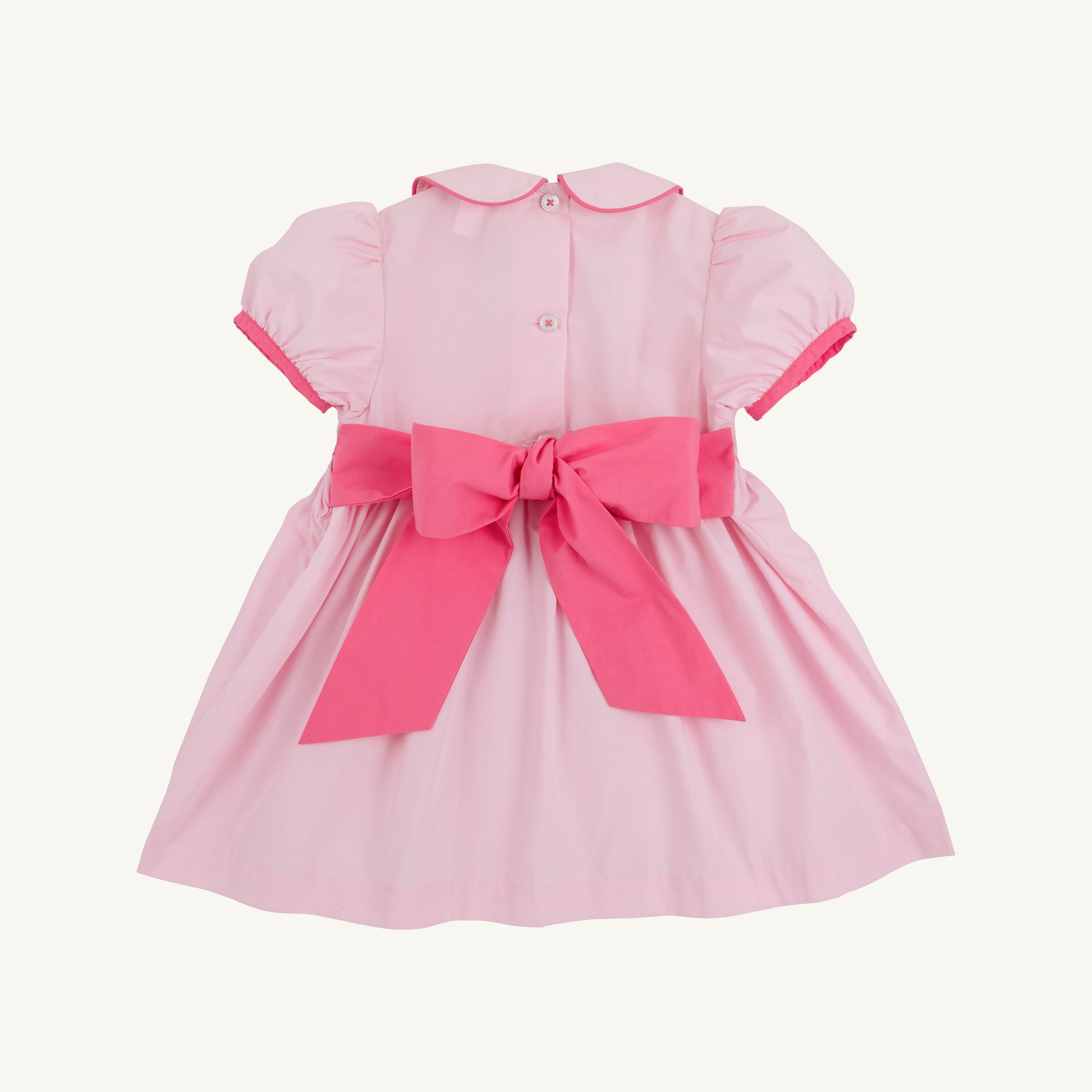 Beaufort Bonnet Dollie Mae Dress - Palm Beach Pink & Romany Rose