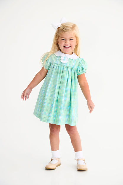 Beaufort Bonnet Mary Dal Dress - Pelham Bay Plaid (Green)