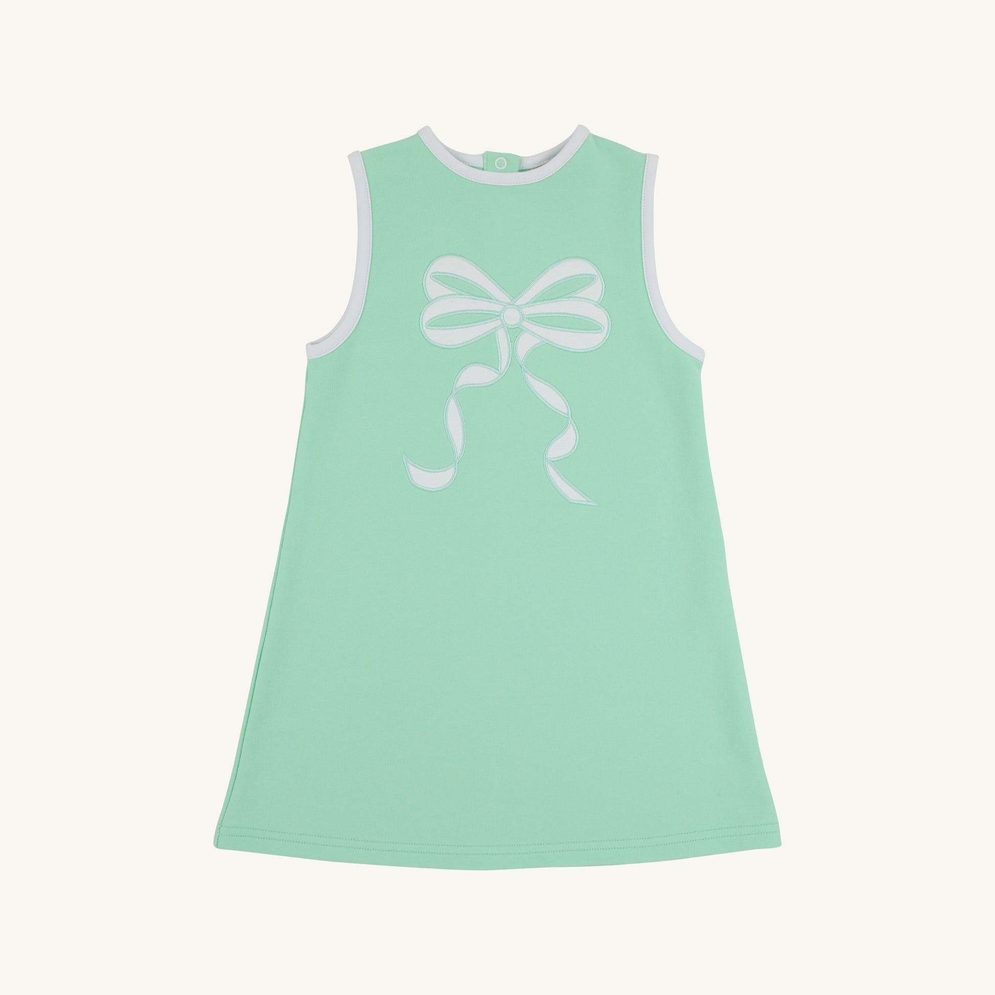 Beaufort Bonnet Sleeveless Eliza's Applique Dress - Grace Bay Green