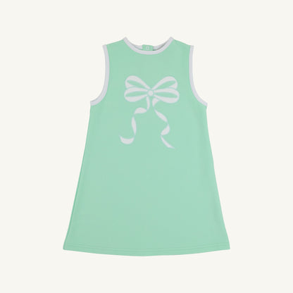 Beaufort Bonnet Sleeveless Eliza's Applique Dress - Grace Bay Green