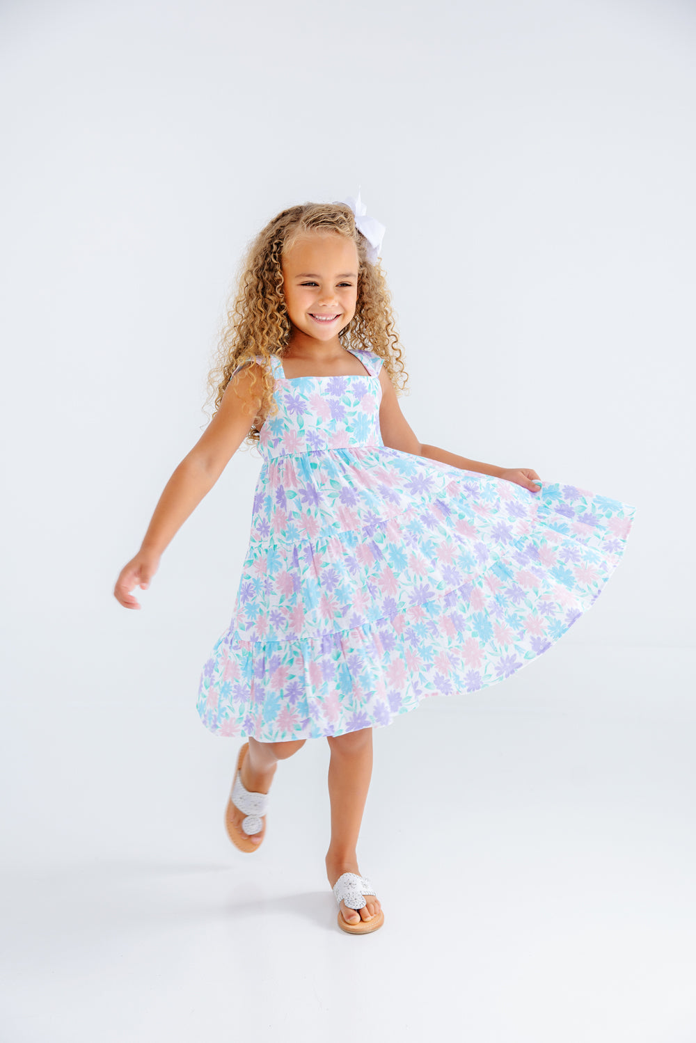 Beaufort Bonnet Tristen Tiered Dress - Glastonbury Blooms