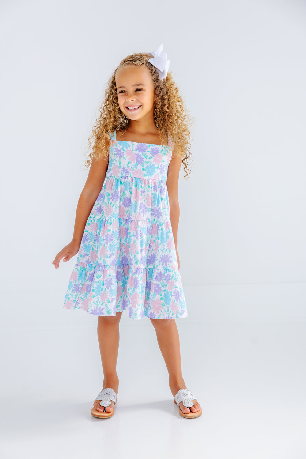 Beaufort Bonnet Tristen Tiered Dress - Glastonbury Blooms