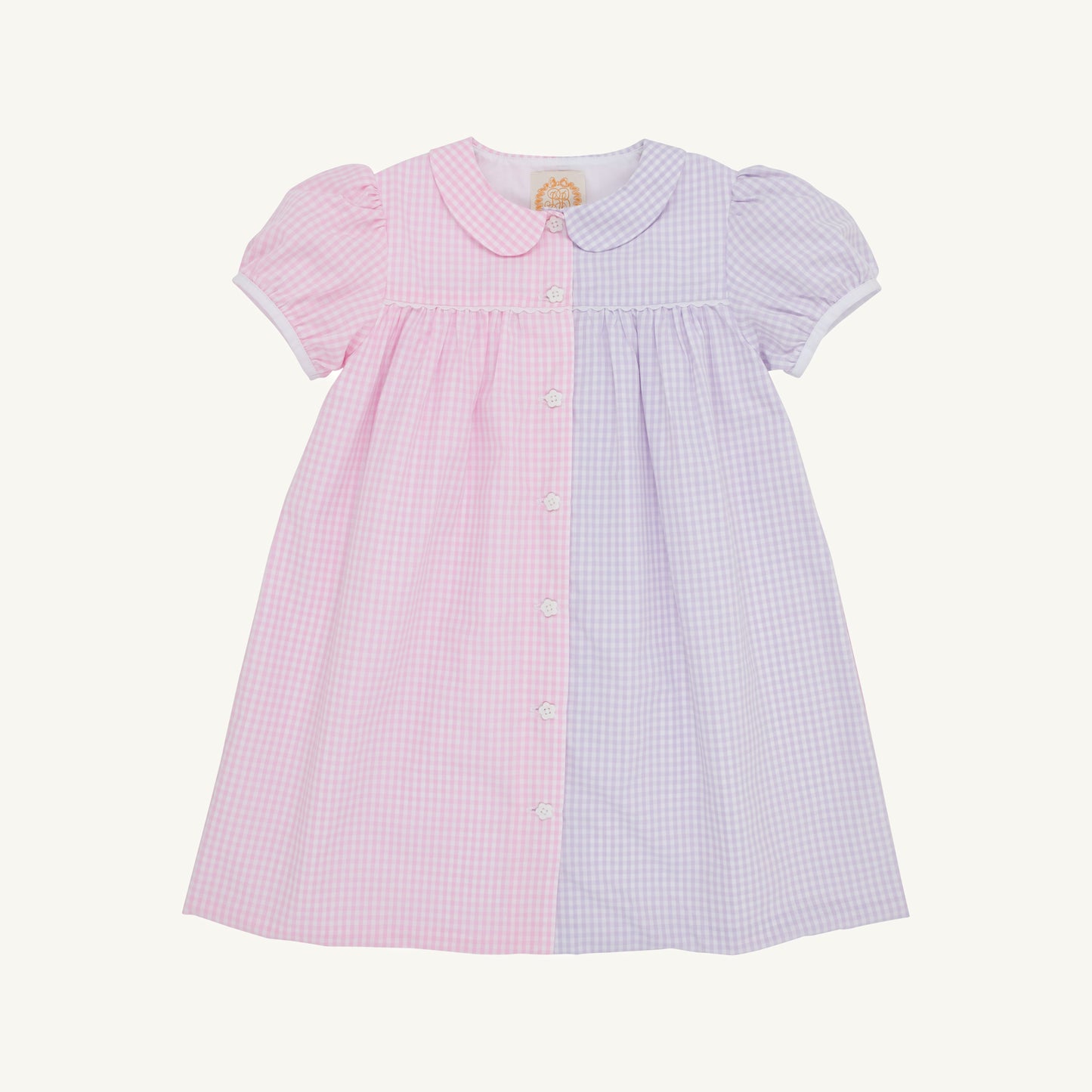 Beaufort Bonnet Tabitha's Teacher's Pet Dress - Pink Greenbrier Gingham