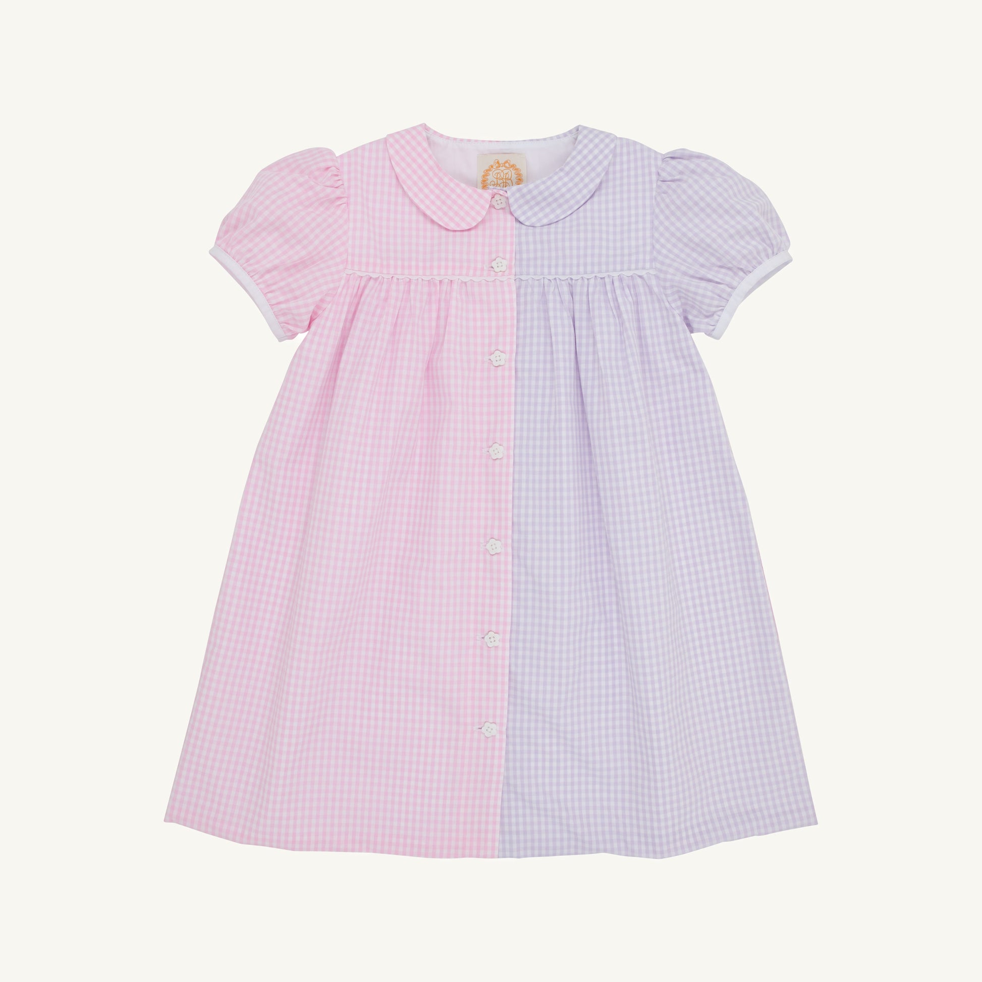 Beaufort Bonnet Tabitha's Teacher's Pet Dress - Pink Greenbrier Gingham