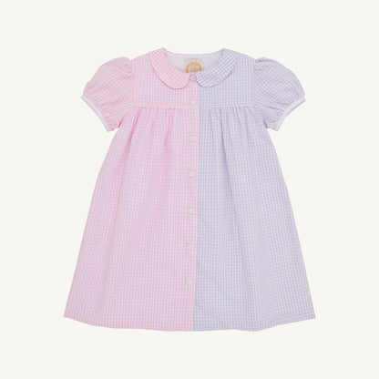 Beaufort Bonnet Tabitha's Teacher's Pet Dress - Pink Greenbrier Gingham