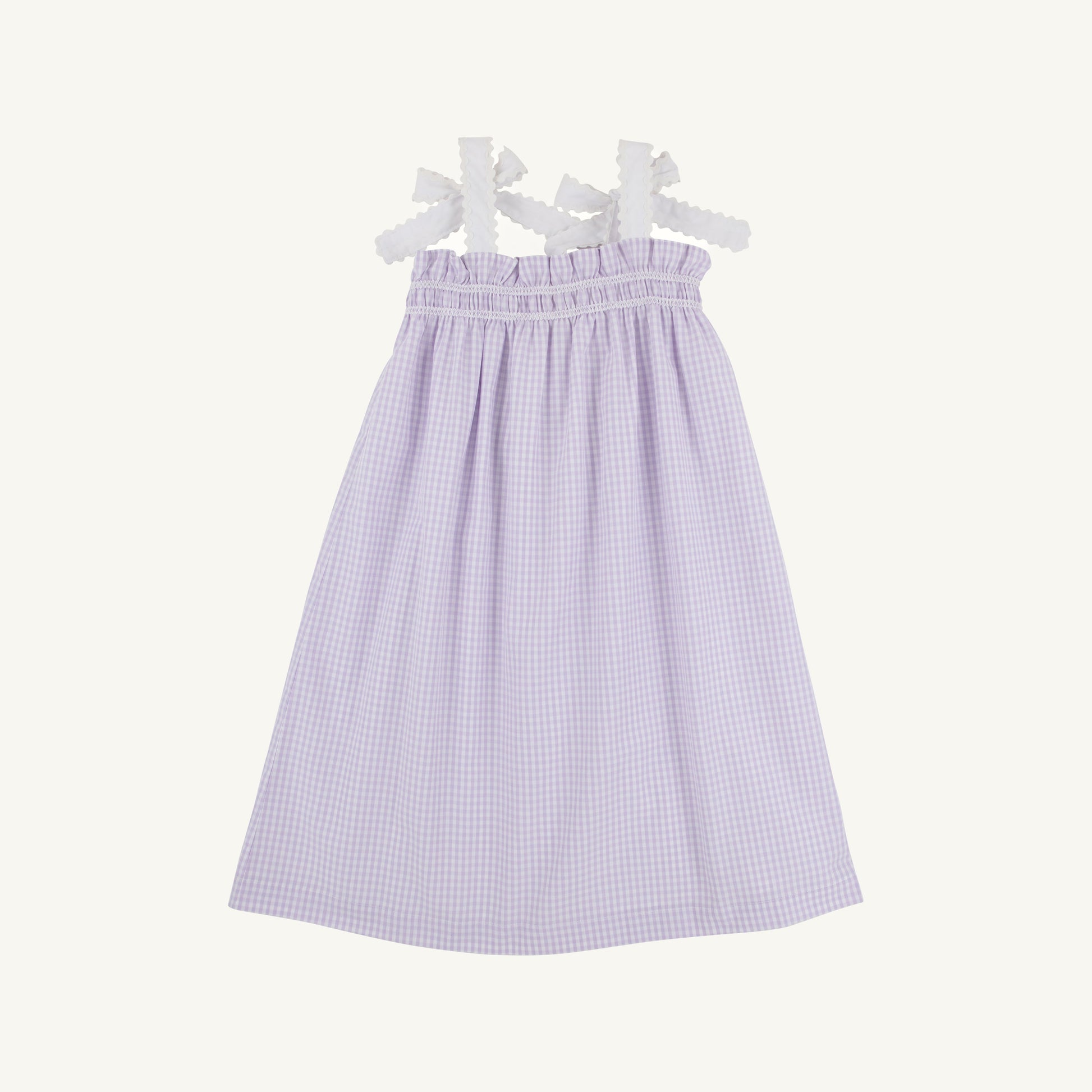 Beaufort Bonnet Lainey's Little Dress - Lauderdale Lavender Gingham
