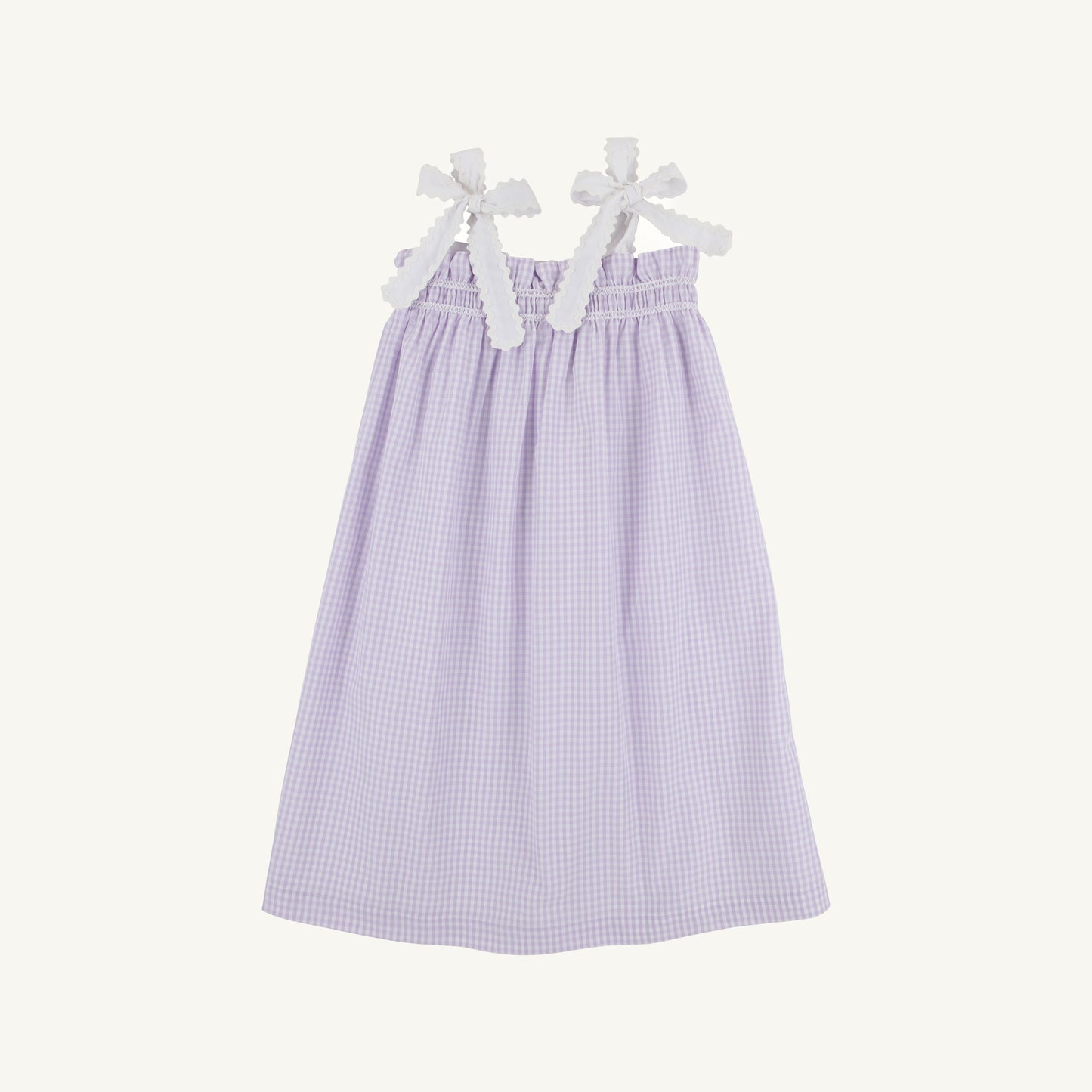 Beaufort Bonnet Lainey's Little Dress - Lauderdale Lavender Gingham