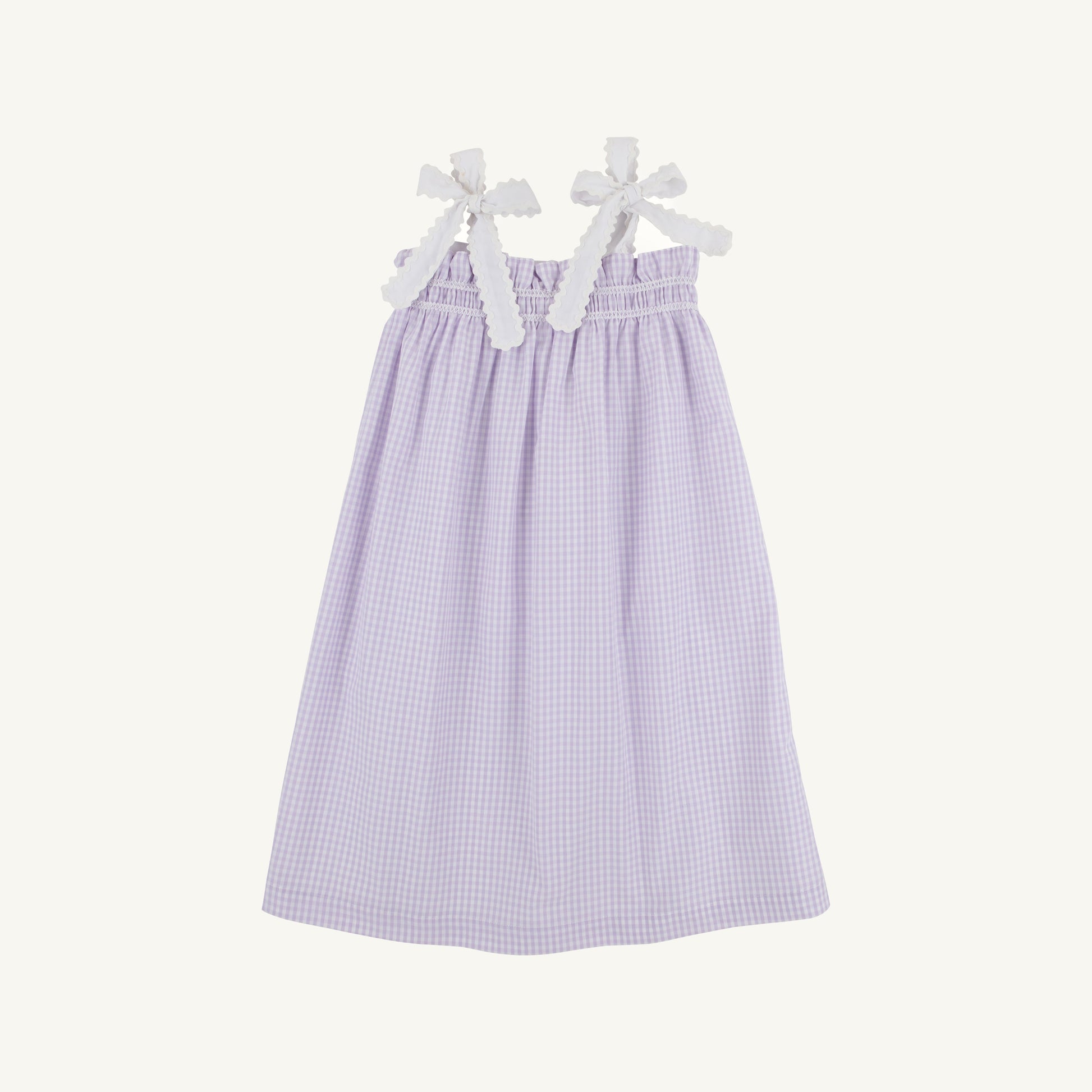 Beaufort Bonnet Lainey's Little Dress - Lauderdale Lavender Gingham