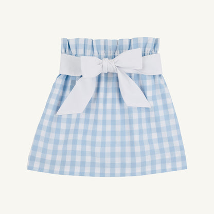 Beaufort Bonnet Beasley Bow Skirt - Barrington Blue Check