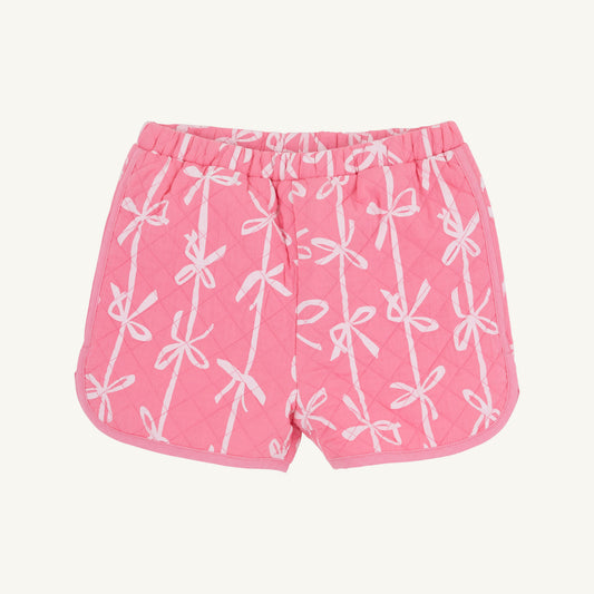 Beaufort Bonnet Cheryl Shorts (Quilted) - Braselton Bows (Romany Rose)