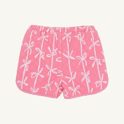 Beaufort Bonnet Cheryl Shorts (Quilted) - Braselton Bows (Romany Rose)