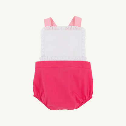 Beaufort Bonnet Sally Sunsuit - Palm Spring Punch & Sandpearl Pink