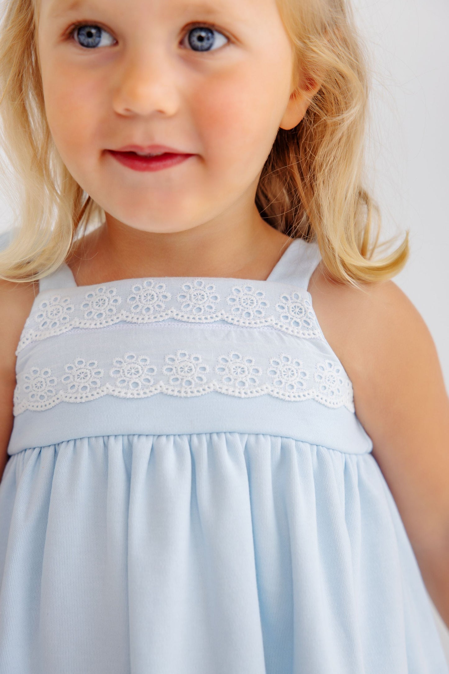 Beaufort Bonnet Idabelle Bloomer Set - Buckhead Blue