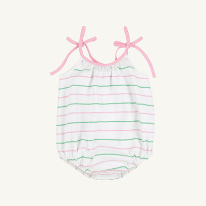 Beaufort Bonnet Junie B Bubble - Tradd Street Stripe & Pier Party Pink
