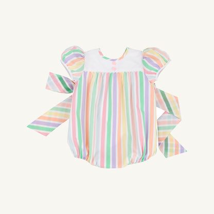Beaufort Bonnet Short Sleeve Brigantine Bubble - Southampton Stripe