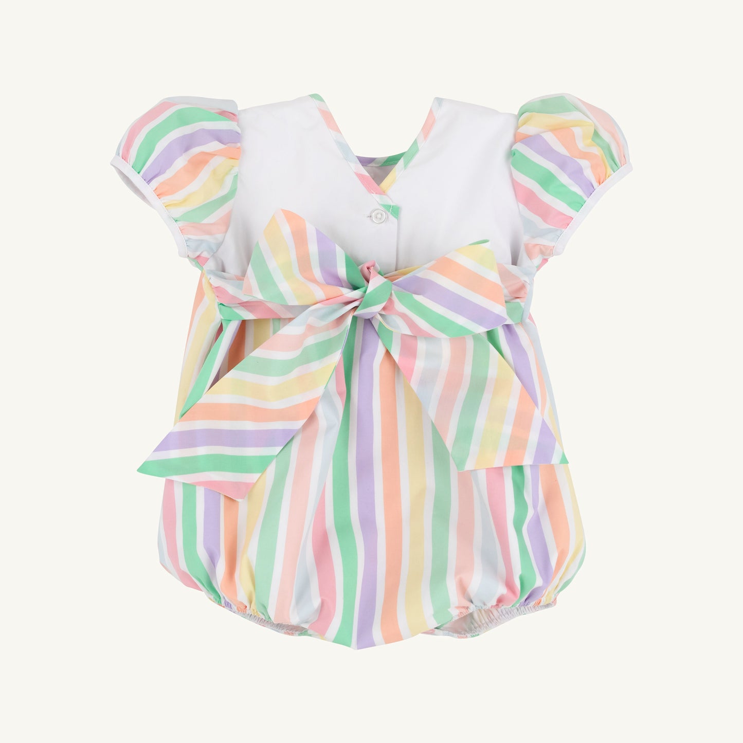 Beaufort Bonnet Short Sleeve Brigantine Bubble - Southampton Stripe