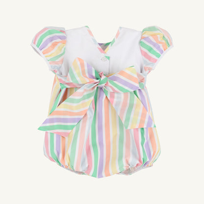 Beaufort Bonnet Short Sleeve Brigantine Bubble - Southampton Stripe