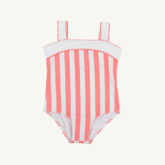 Beaufort Bonnet Shannon Bow Bathing Suit - Caicos Cabana Stripe (Parrot Cay