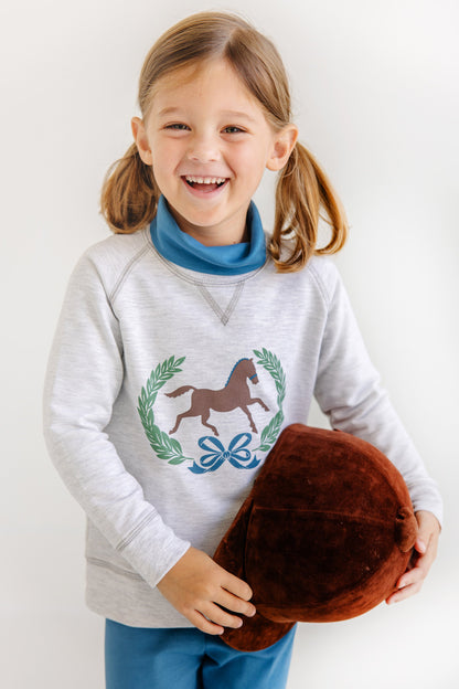 Beaufort Bonnet Tatum's Turtleneck & Onesie - Barnsley Blue
