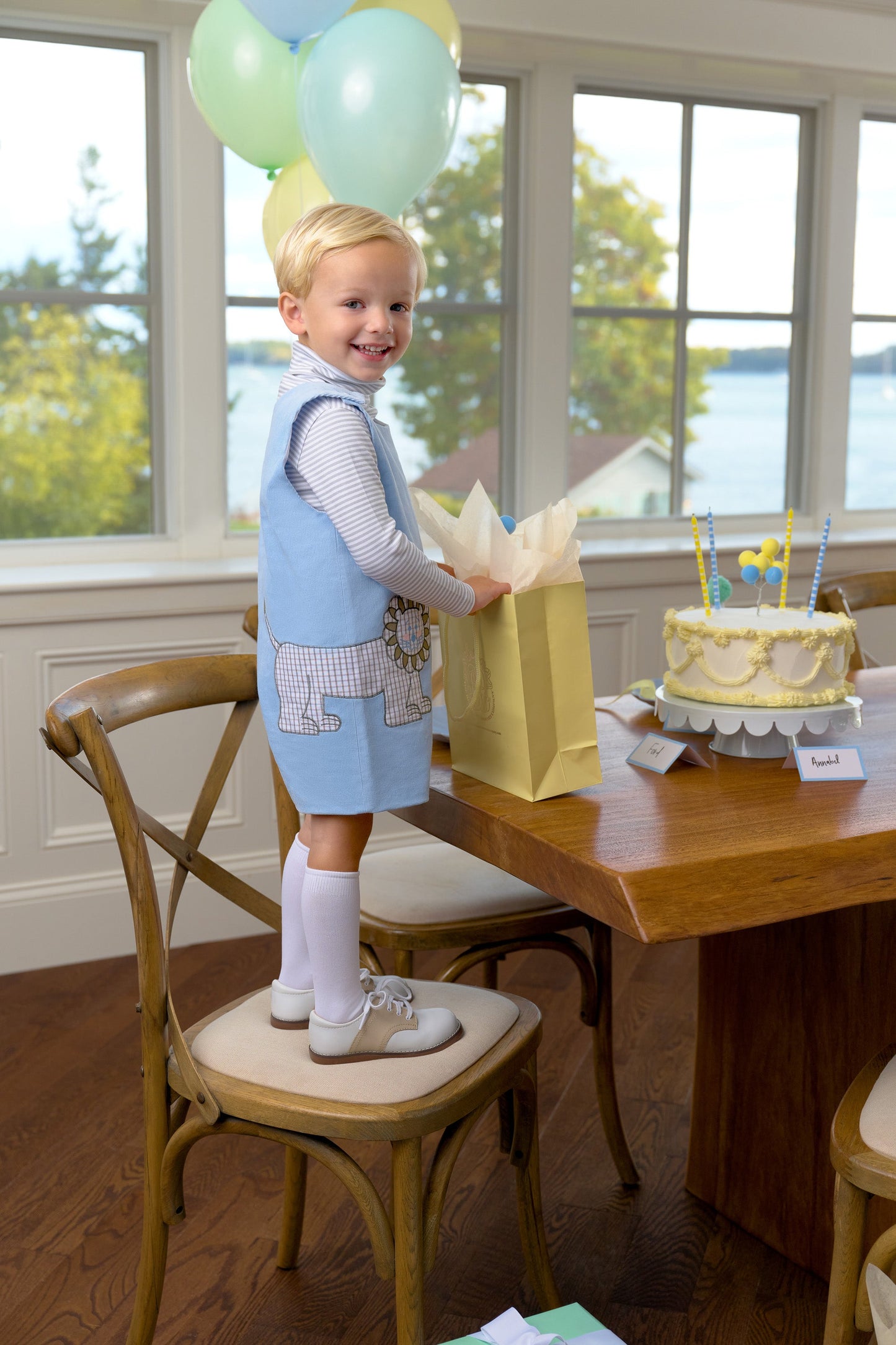 Beaufort Bonnet Tatum's Turtleneck & Onesie - Grantley Gray Stripe
