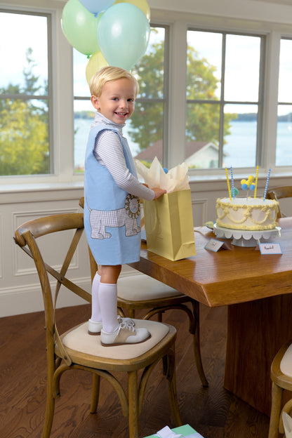 Beaufort Bonnet Tatum's Turtleneck & Onesie - Grantley Gray Stripe