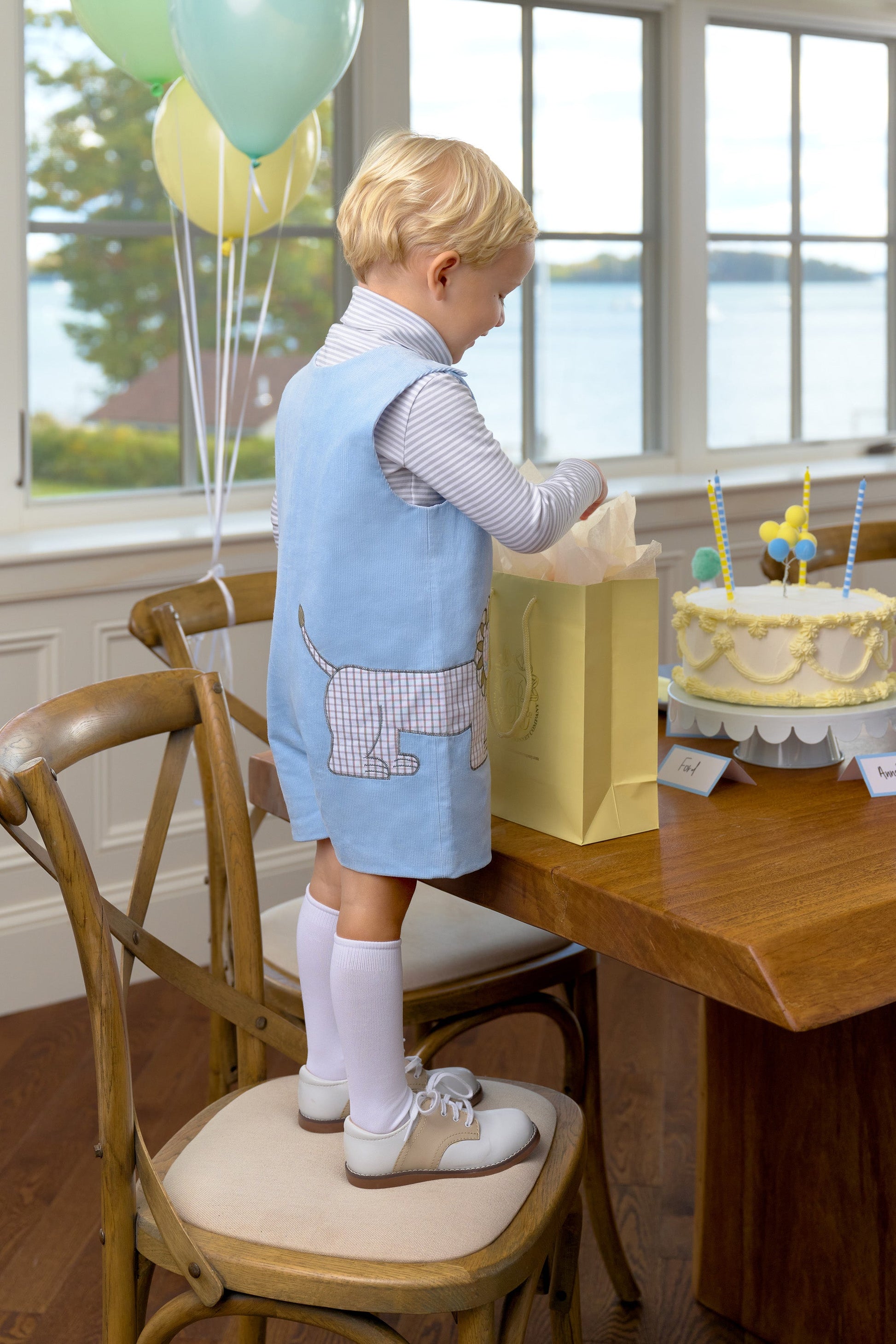 Beaufort Bonnet Tatum's Turtleneck & Onesie - Grantley Gray Stripe