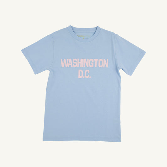 Beaufort Bonnet Sir Proper's City Hopper T-Shirt - Beale Street Blue with Palm Beach P
