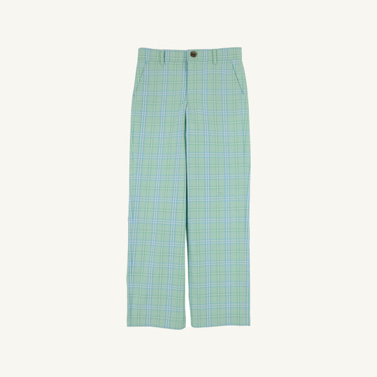 Beaufort Bonnet Prep School Pant - Pelham Bay Plaid (Green)