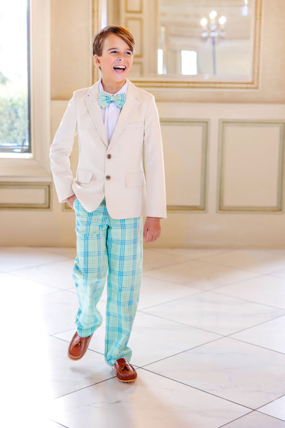 Beaufort Bonnet Prep School Pant - Pelham Bay Plaid (Green)