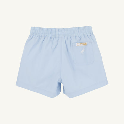 Beaufort Bonnet Sheffield Shorts - Buckhead Blue & Fish Applique