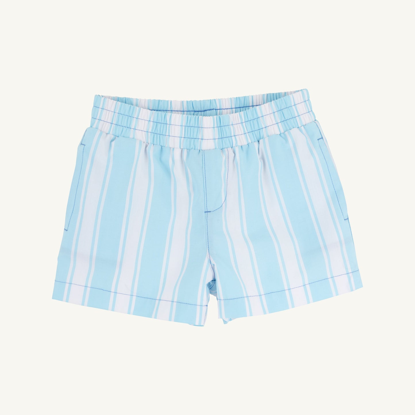 Beaufort Bonnet Sheffield Shorts - Belhaven Blue Ticking Stripe
