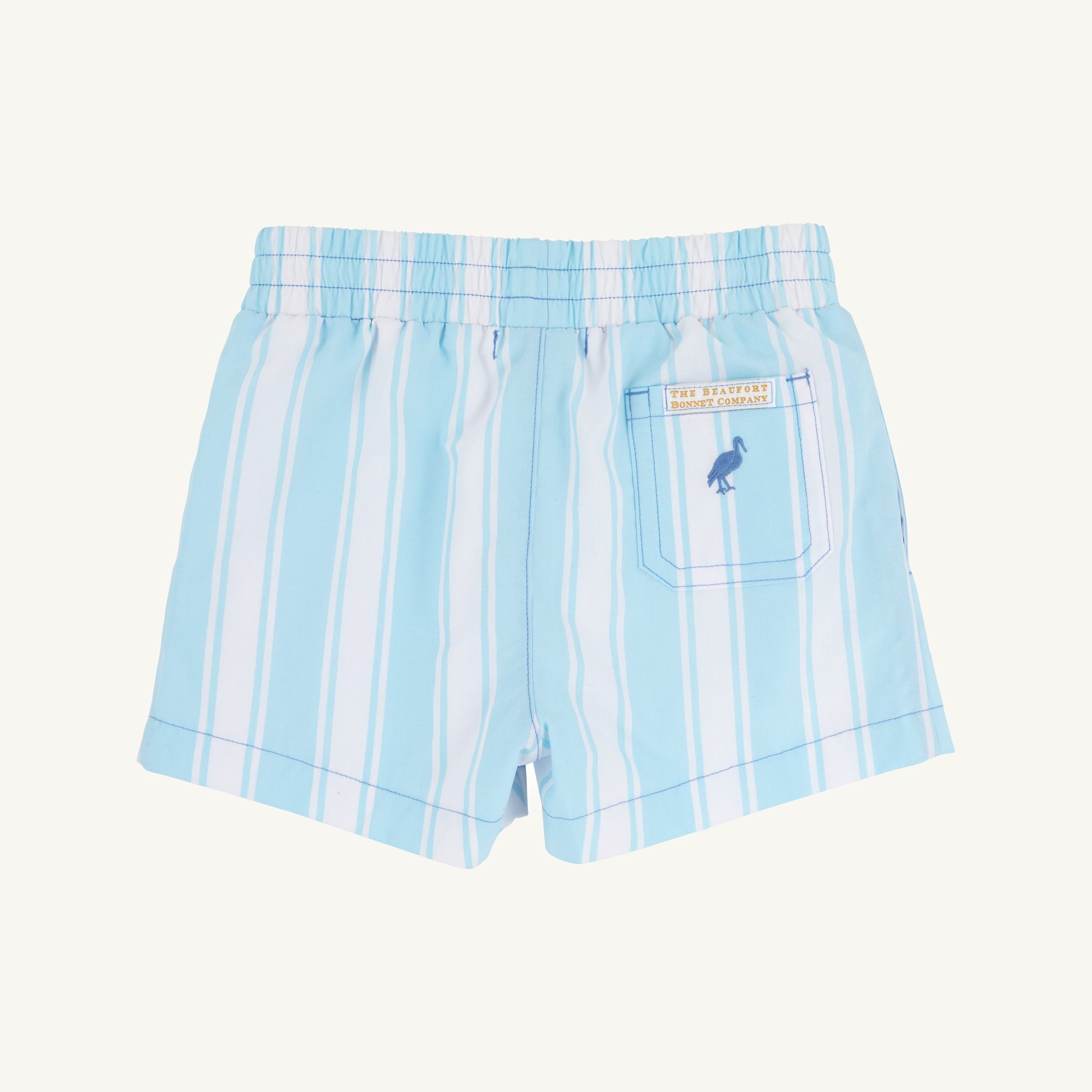 Beaufort Bonnet Sheffield Shorts - Belhaven Blue Ticking Stripe
