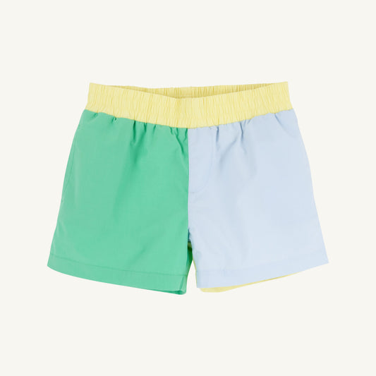 Beaufort Bonnet Sheffield Shorts - Grace Bay Green, Buckhead Blue, and Lake