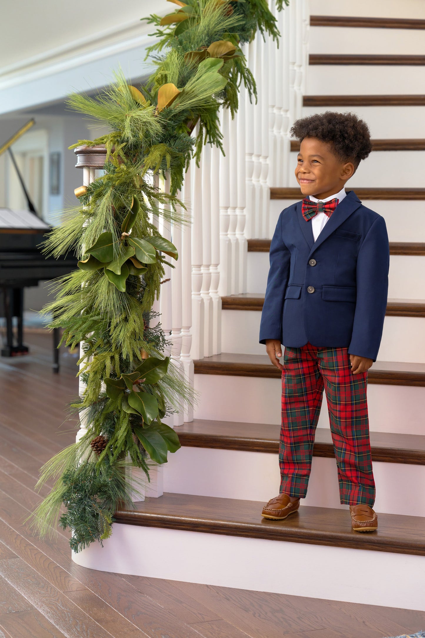 Beaufort Bonnet Sheffield Pants - Paces Mill Plaid & Nantucket Navy Stork