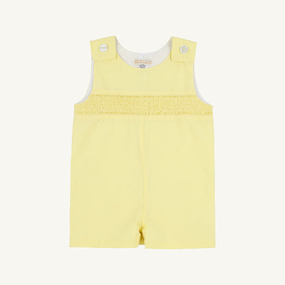 Beaufort Bonnet Snyders Smocked Jon Jon - Lake Worth Yellow
