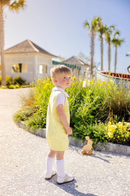 Beaufort Bonnet Snyders Smocked Jon Jon - Lake Worth Yellow