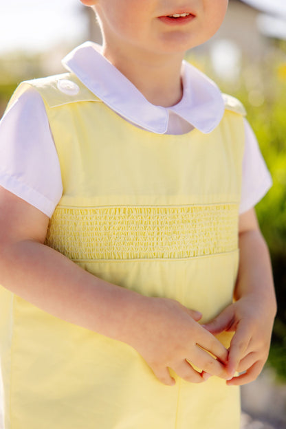 Beaufort Bonnet Snyders Smocked Jon Jon - Lake Worth Yellow