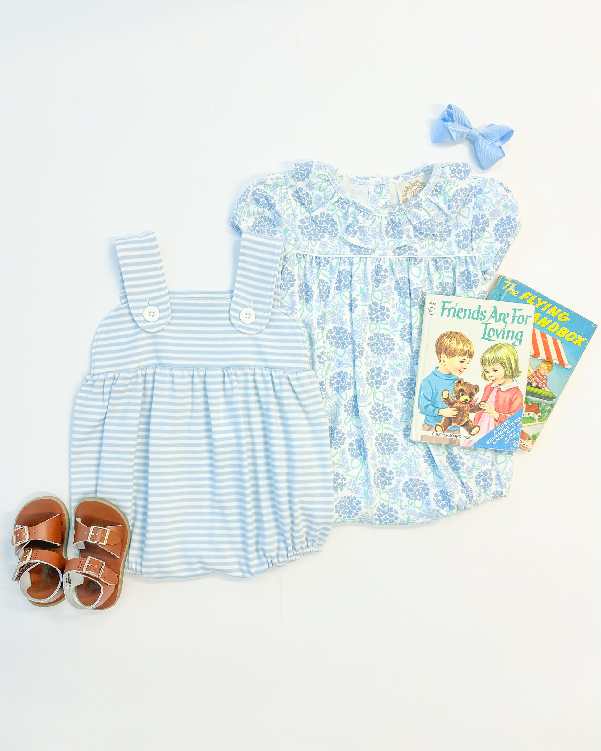 Beaufort Bonnet Bingham Bubble - Beale Street Blue Stripe
