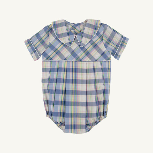 Beaufort Bonnet Bradford Bubble - Pawleys Island Plaid & Worth Avenue White