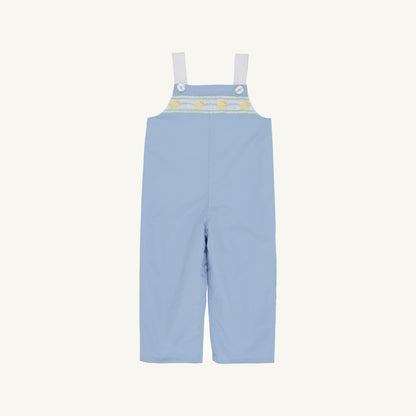 Beaufort Bonnet Teddy's Longall - Beale Street Blue & Duck Smocking