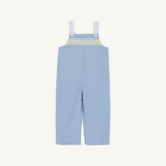 Beaufort Bonnet Teddy's Longall - Beale Street Blue & Duck Smocking