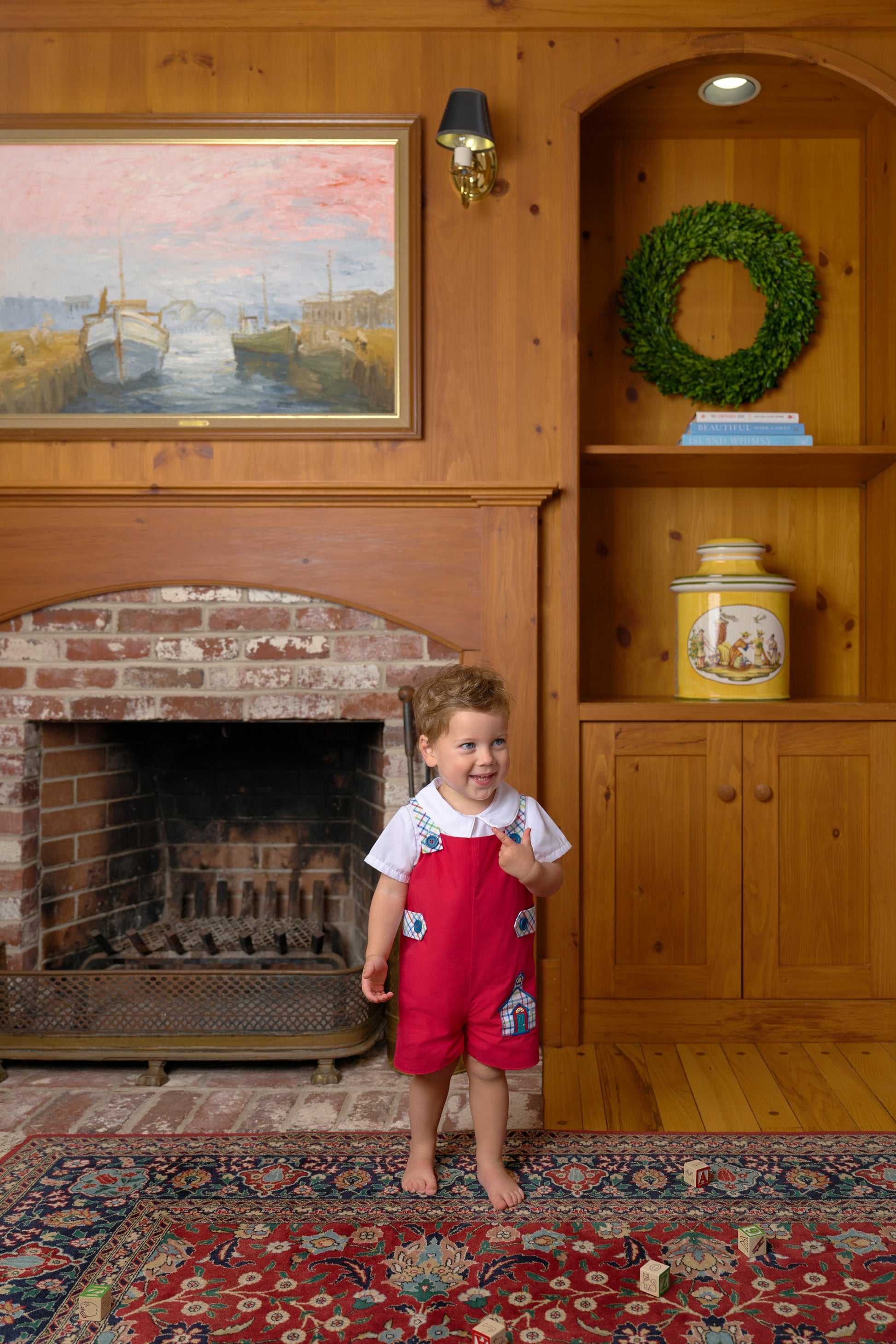 Beaufort Bonnet Teddy's Tab Jon Jon - Richmond Red