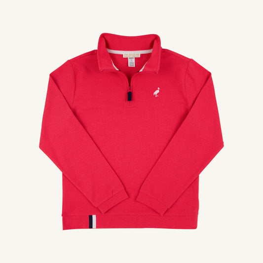 Beaufort Bonnet Prepletic™ Hayword Half-Zip - Richmond Red