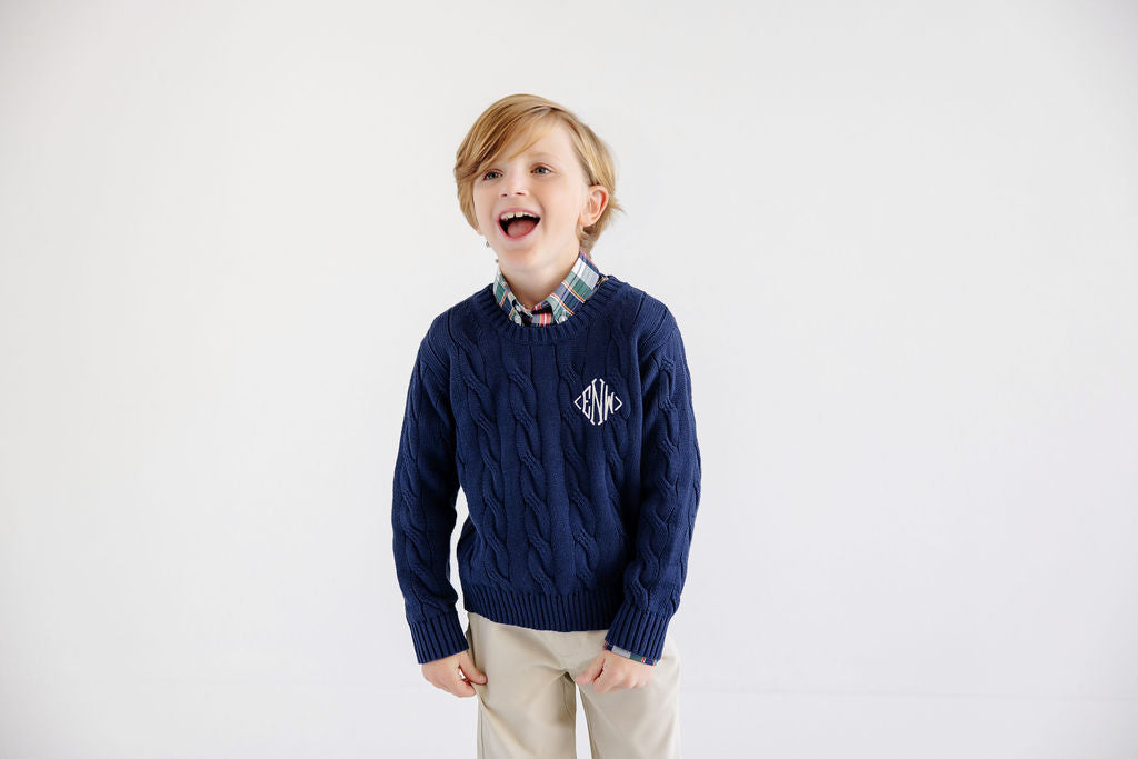 Beaufort Bonnet Crawford Crewneck (Unisex) - Nantucket Navy