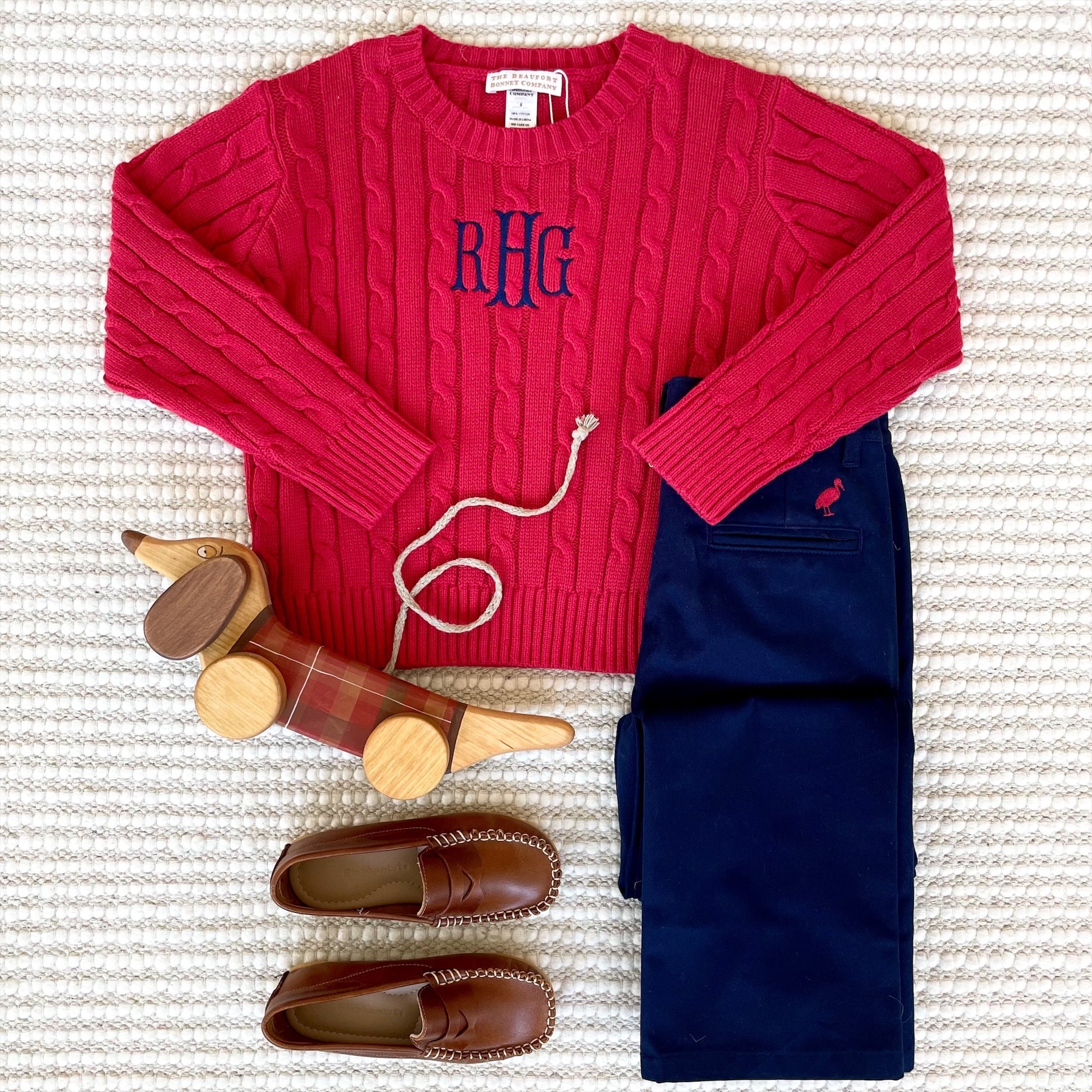Beaufort Bonnet Crawford Crewneck (Unisex) - Richmond Red