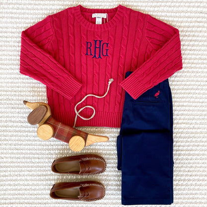 Beaufort Bonnet Crawford Crewneck (Unisex) - Richmond Red