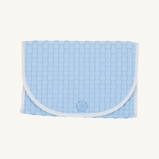 Beaufort Bonnet T.B.B.C. x Pluie Pret Changing Clutch - Buckhead Blue Gingha
