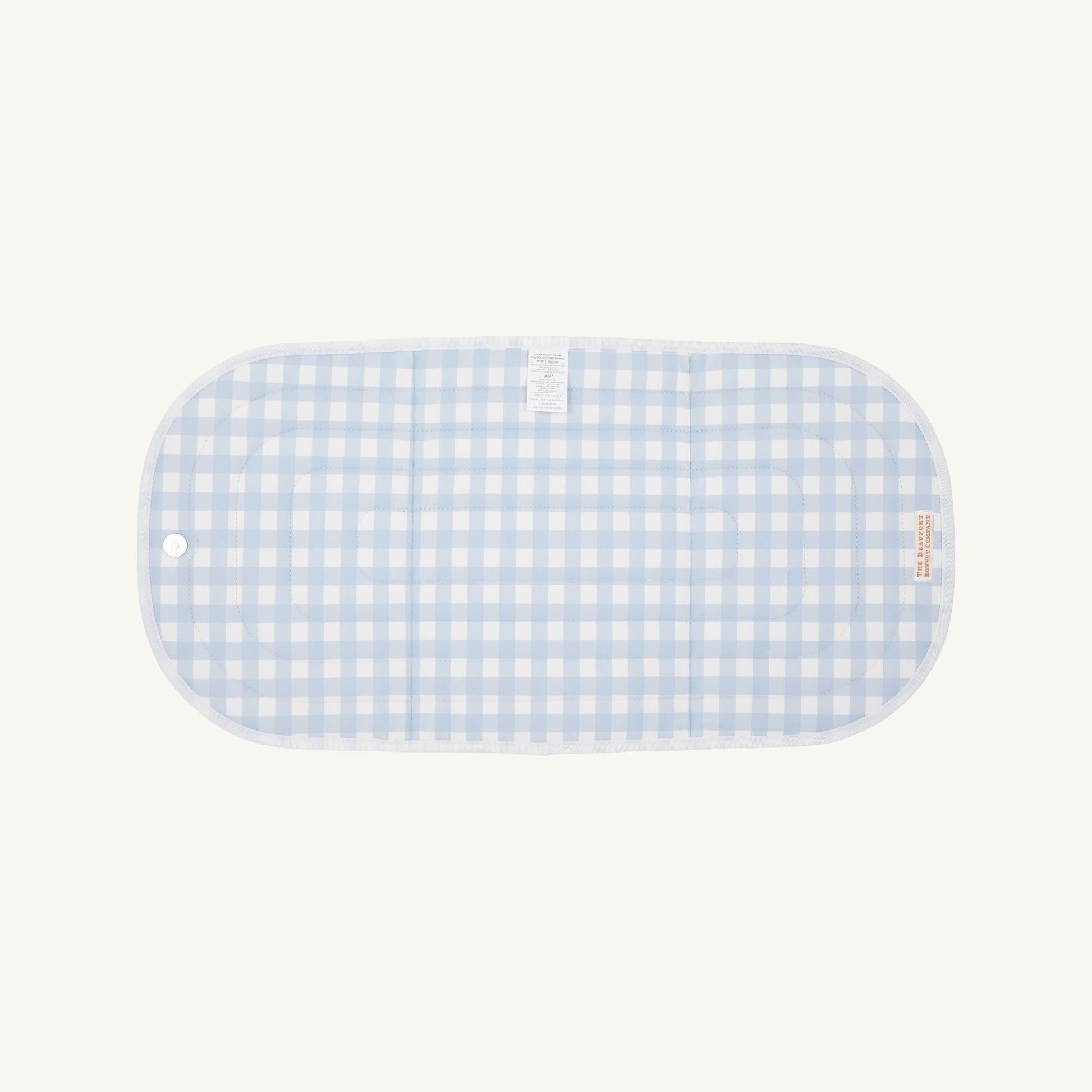 Beaufort Bonnet T.B.B.C. x Pluie Pret Changing Clutch - Buckhead Blue Gingha