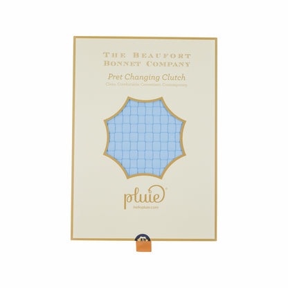 Beaufort Bonnet T.B.B.C. x Pluie Pret Changing Clutch - Buckhead Blue Gingha