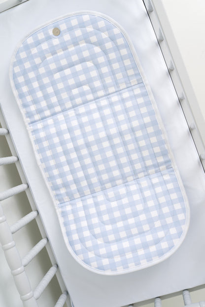 Beaufort Bonnet T.B.B.C. x Pluie Pret Changing Clutch - Buckhead Blue Gingha